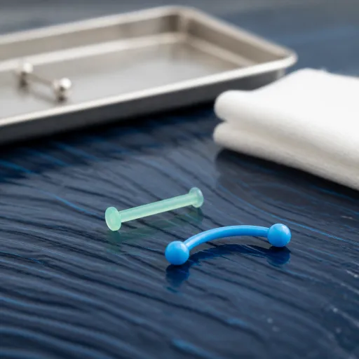 Bioplast e PTFE: quando o corpo rejeita metal e o material flexível se torna a única saída para manter o piercing