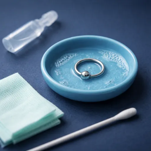 Limpeza de piercing com soro fisiológico: o gesto mínimo que resolve 90% da cicatrização
