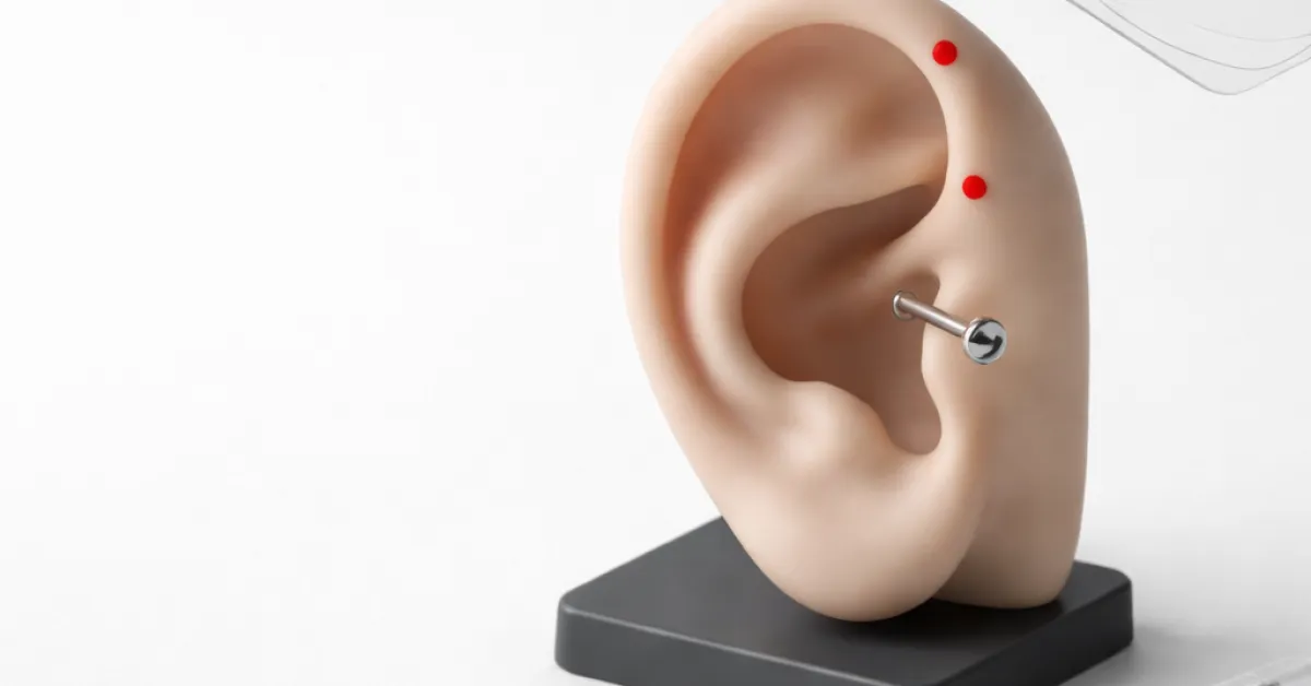 Helix, tragus, conch: o mapa que decide qual piercing combina com a sua orelha (não com a da influencer)