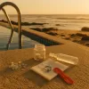 Banho de mar e piscina com piercing em cicatrização: quanto tempo esperar e o que cloro e sal realmente fazem