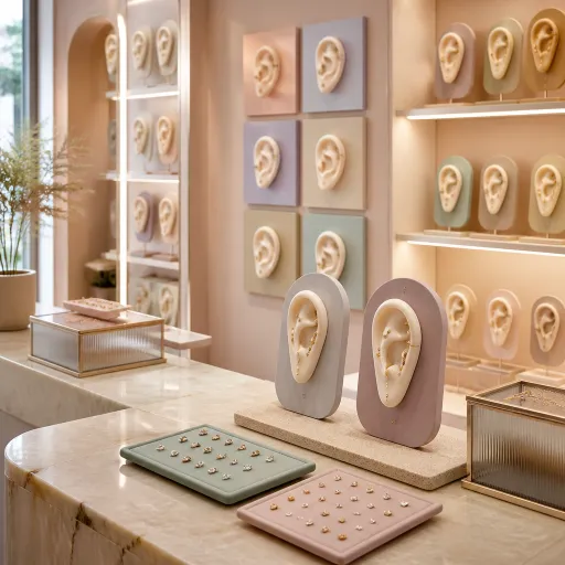 Flat piercing: a superfície da orelha que virou vitrine das joias mais criativas de 2026